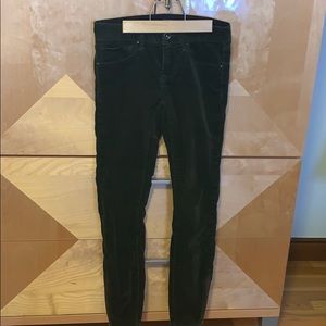 Rugby Green Corduroy Skinny Pants - Size 0